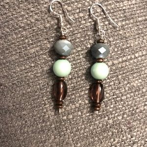 American made original earrings Sterling Silver.